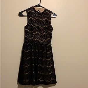 Black lace dress